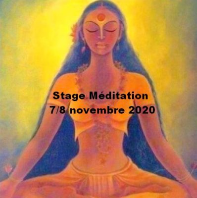stage Méditation 7 & 8 novembre 2020 Centre holistique Valence