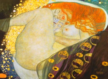 Danae de Gustave Klimt