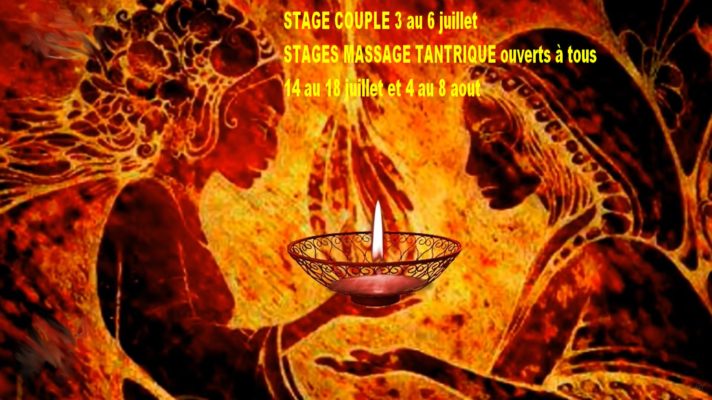 STAGES COUPLE et MASSAGE TANTRIQUE