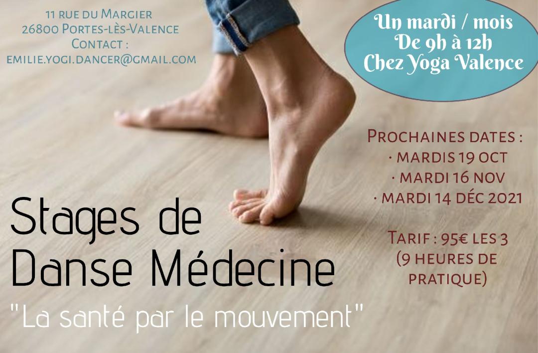 Danse Médecine Yoga Valence